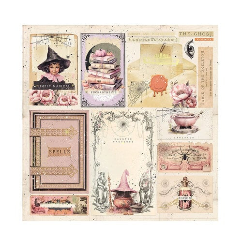 Prima MAGIC SPELL 12"X12" Scrapbook Paper