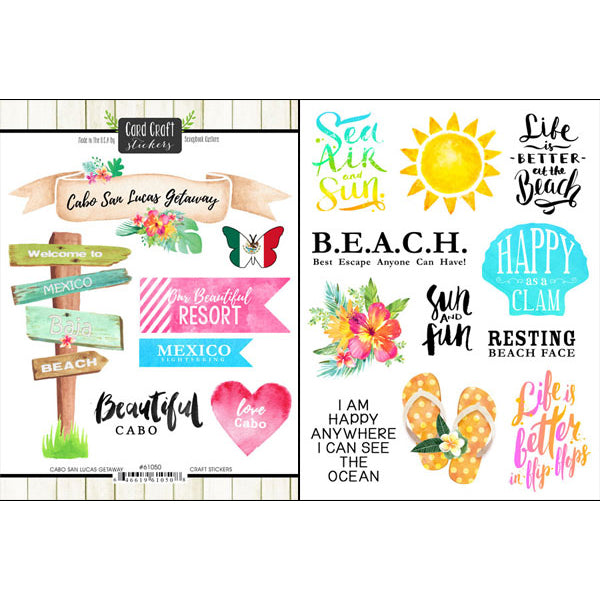 Scrapbooksrus CABO SAN LUCAS GETAWAY 12”X12” Scrapbook Kit