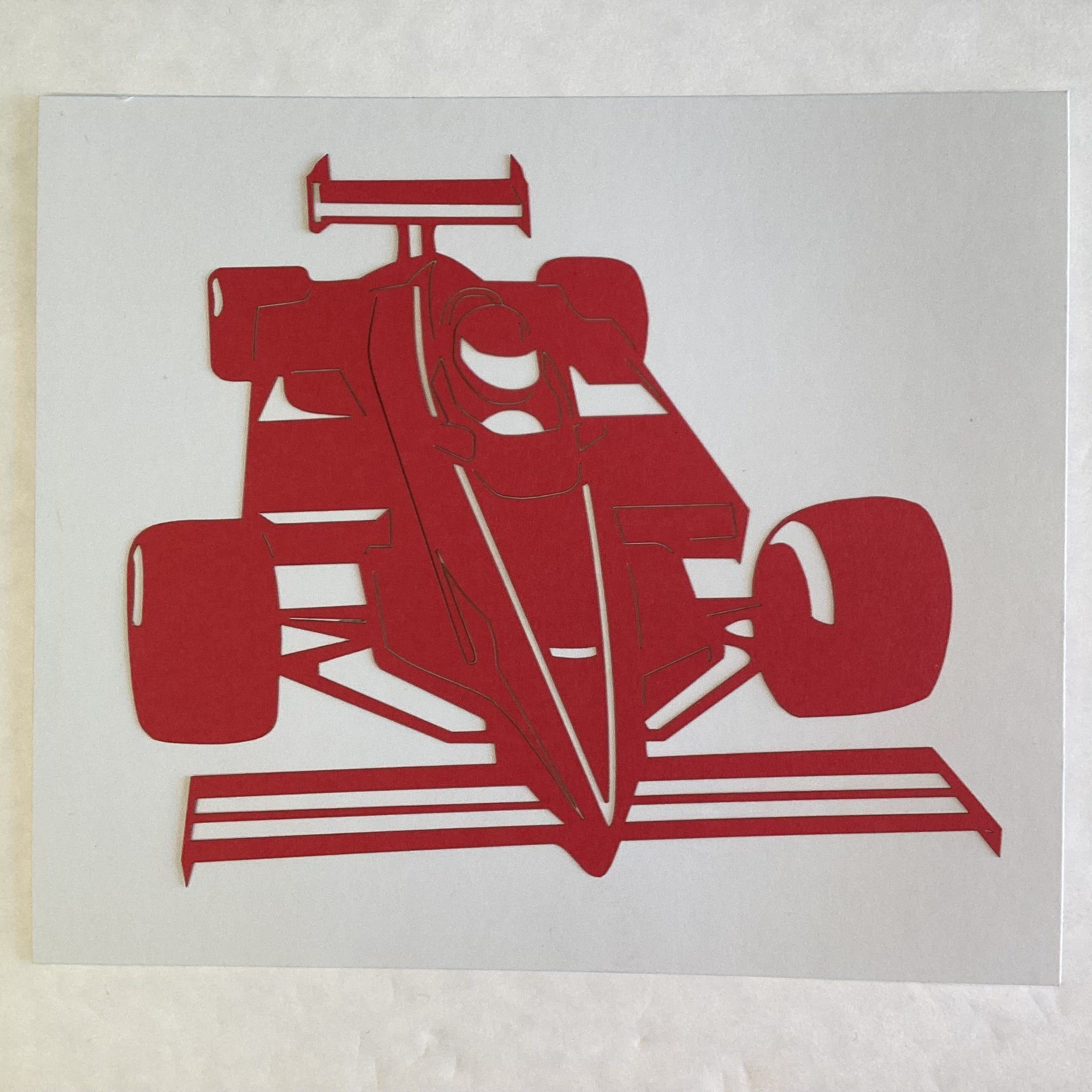 Scrapbook Customs F1 RACE CAR