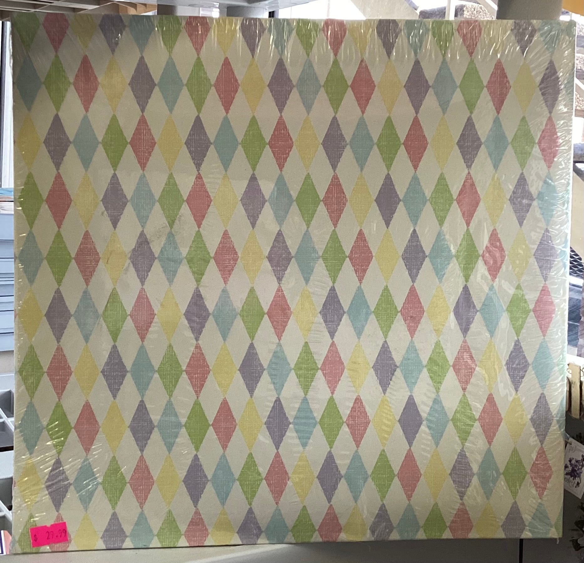 Scrapbooksrus PASTEL 3 ALBUM SET 12X12 & 8X8 & 6X6 Postbound Scrapbooks