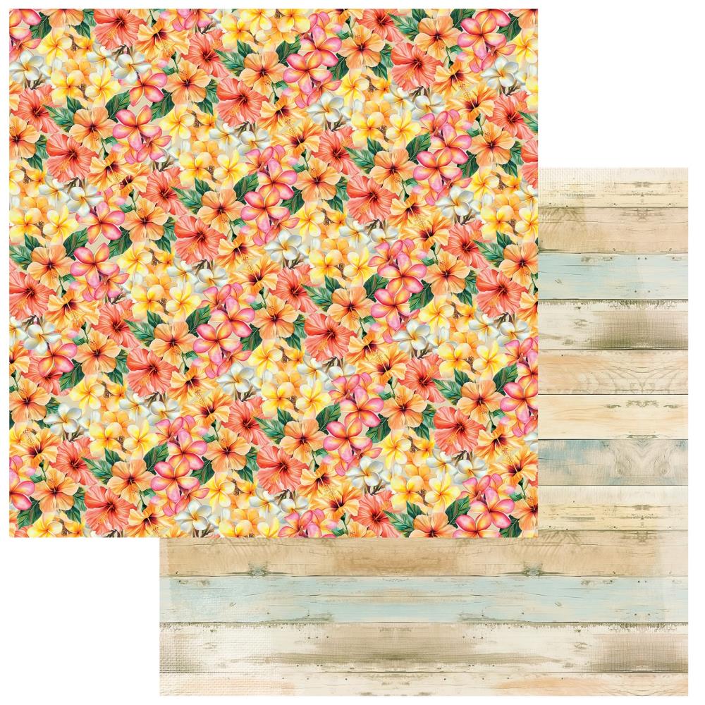49 and Market BEACH VIBES 12X12 Scrapbook Paper
