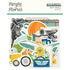 Simple Stories HAPPY TRAVELS BITS & PIECES 56pc