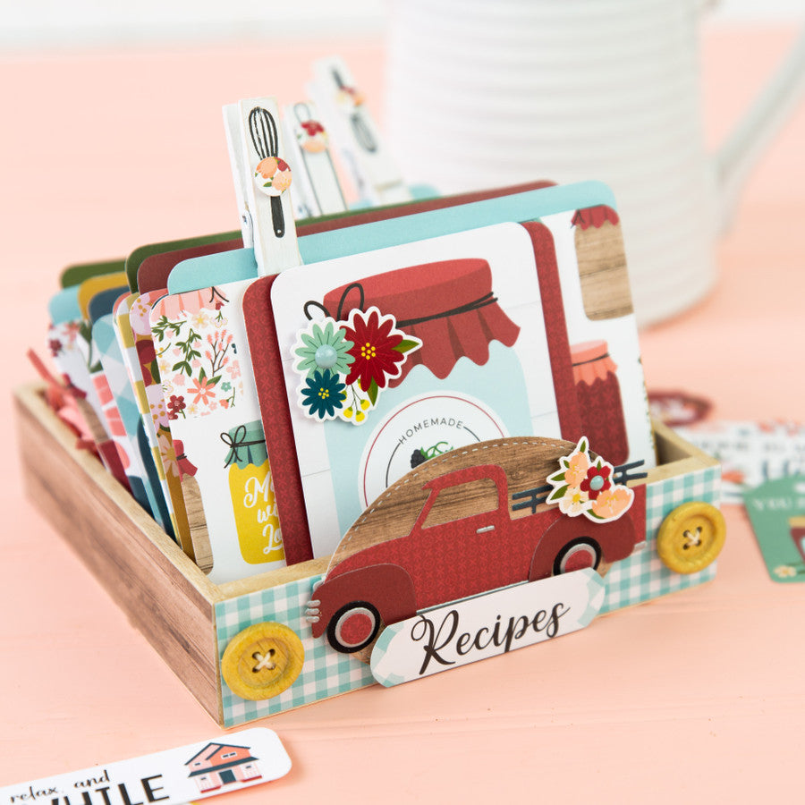 Echo Park FARMER’S MARKET 12"X12" Element Stickers