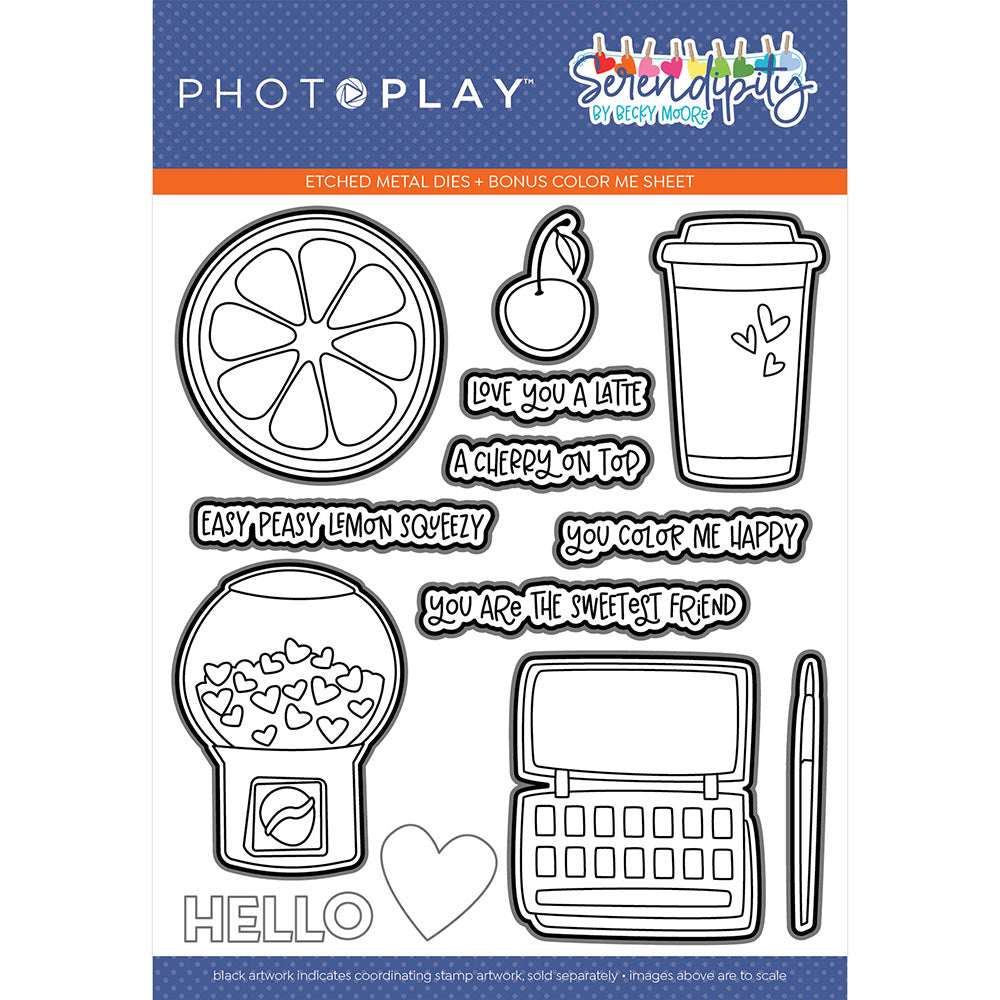 Photoplay SERENDIPITY Stamps & Dies Set