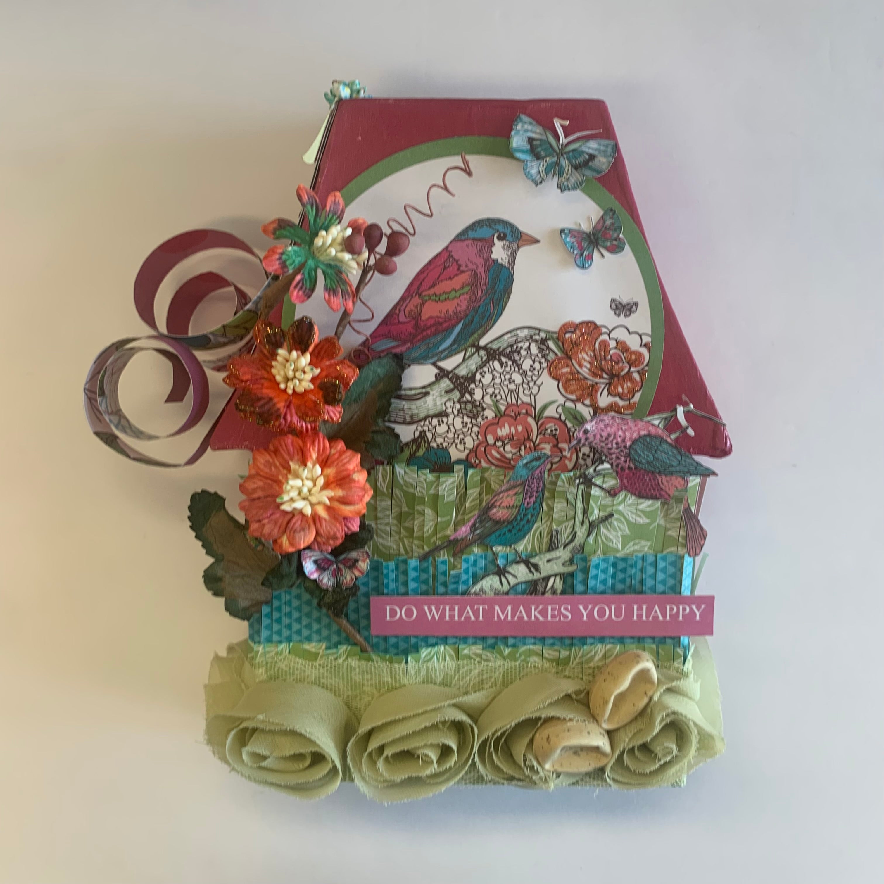 Kaisercraft Fly Free FRIEND 12"X12" Scrapbook Paper