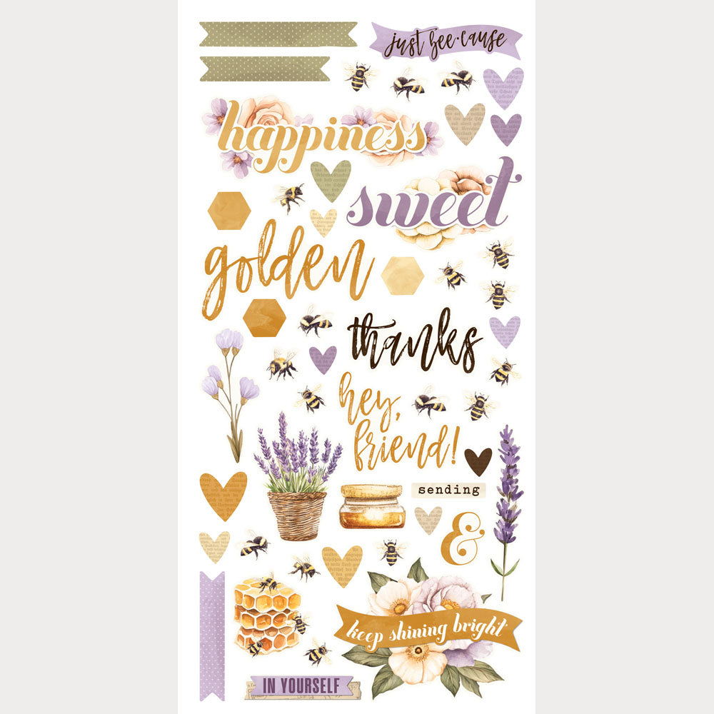 Simple Stories Simple Cards SIMPLE VINTAGE LAVENDER FIELDS Card Kit