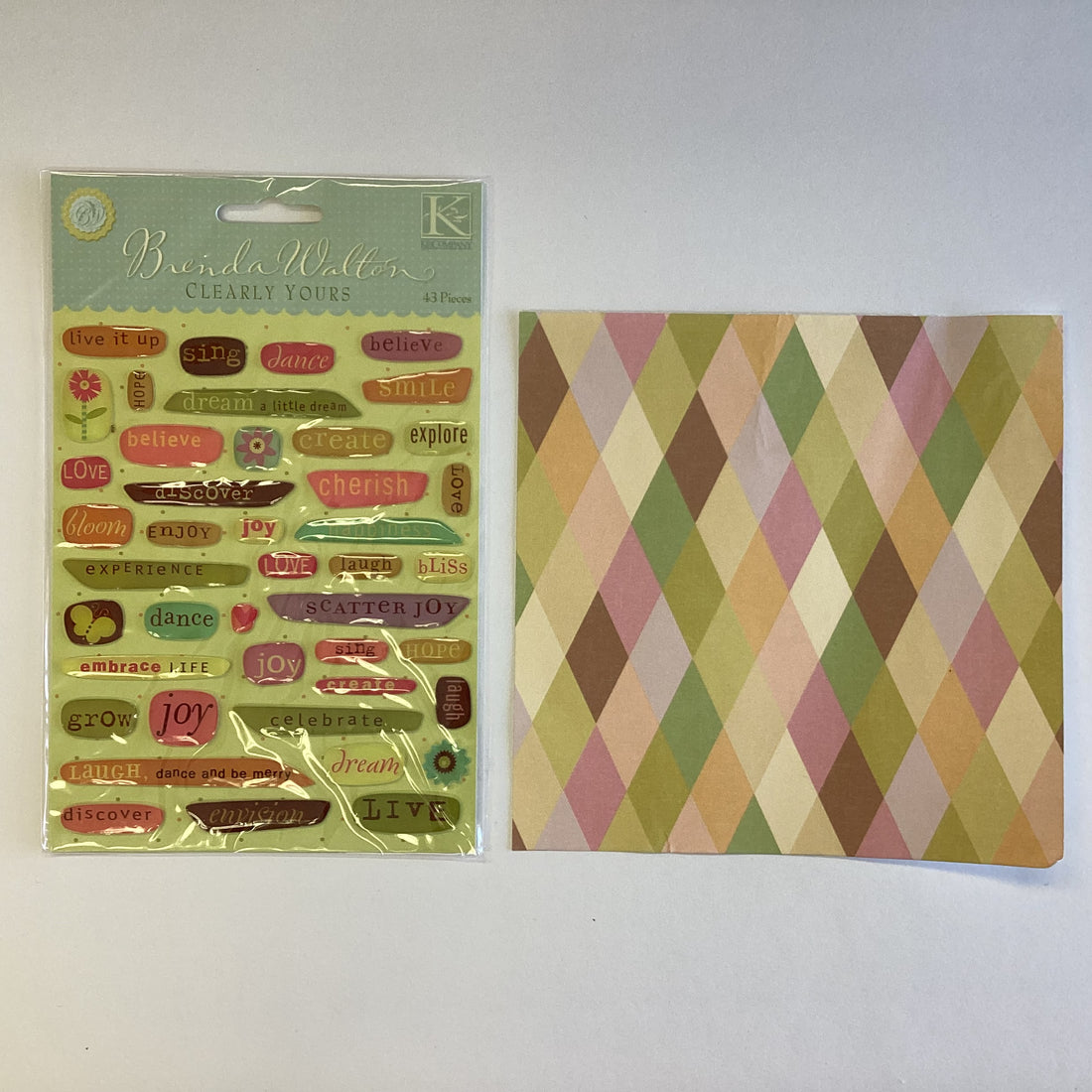 K & Company NEOPOLITAN ROUND Accordion Book Kit