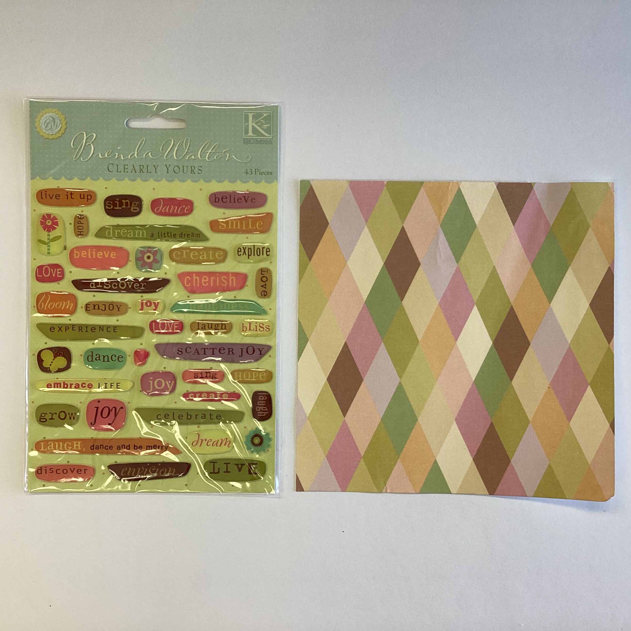 K & Company NEOPOLITAN ROUND Accordion Book Kit