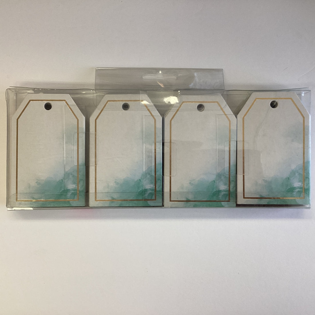 Craft Smart WATERCOLOR & FOIL TAGS 50pc