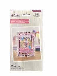Gemini Create-A-Card LOVE BIRDS Metal Cutting Die 1pc