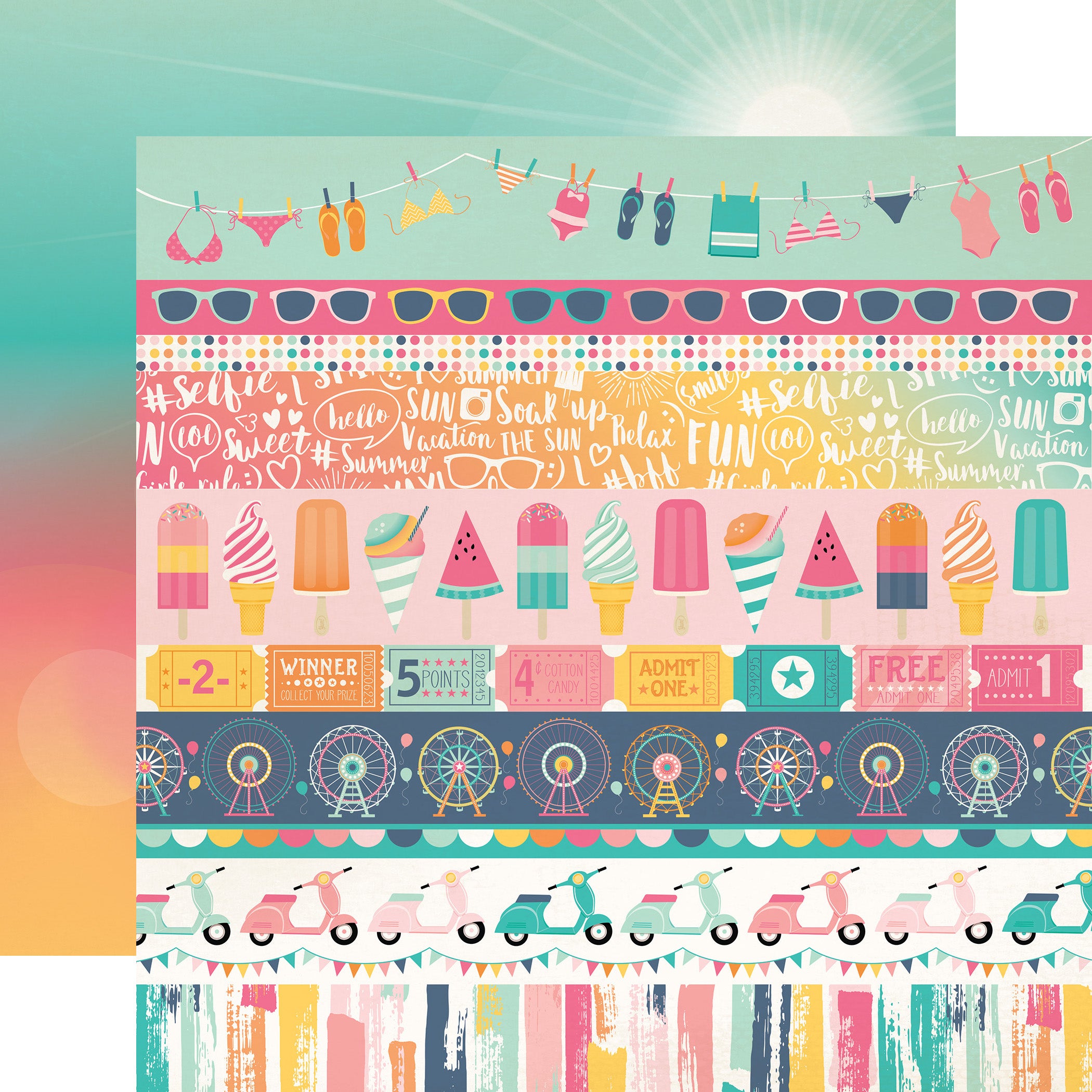 Echo Park SUMMER DREAMS Paper Pack