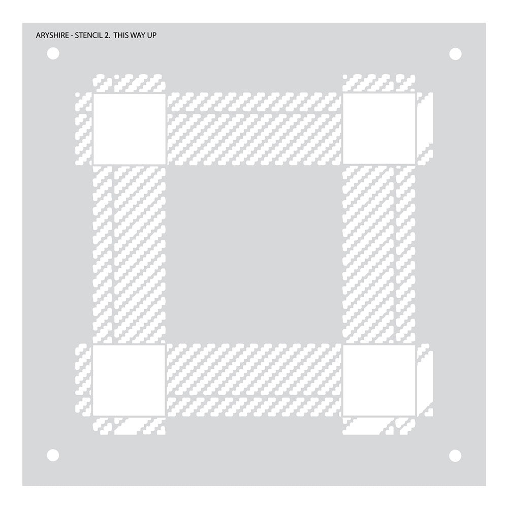 Crafter’s Companion AYRSHIRE Plastic Stencil Set 3pc