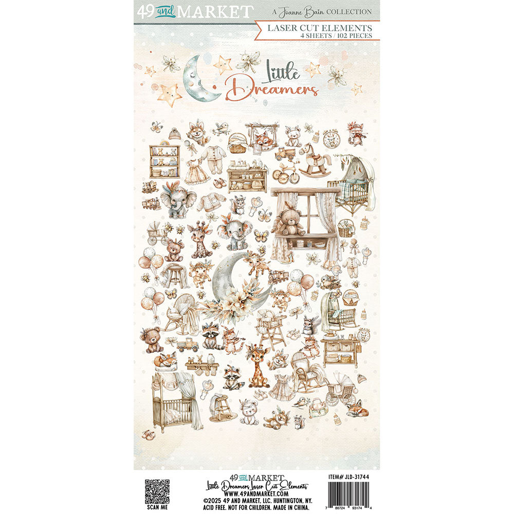49 and Market LITTLE DREAMERS Laser Cut Elements