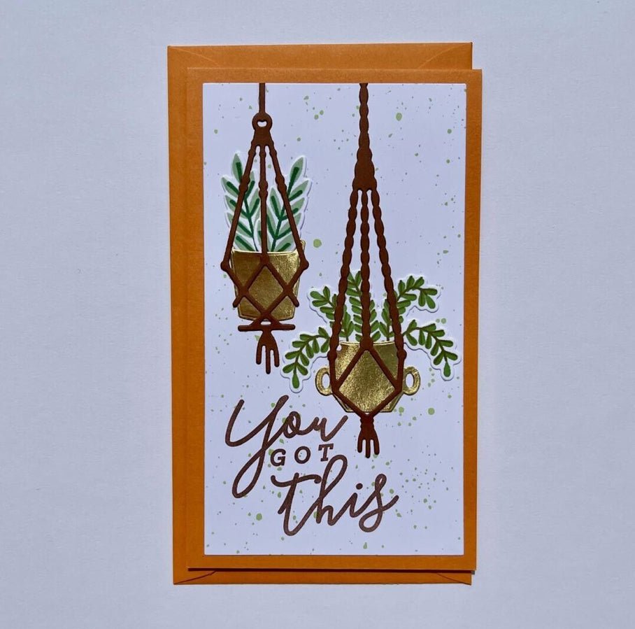 Diamond Press YOU GROW GIRL Stamp & Die Set
