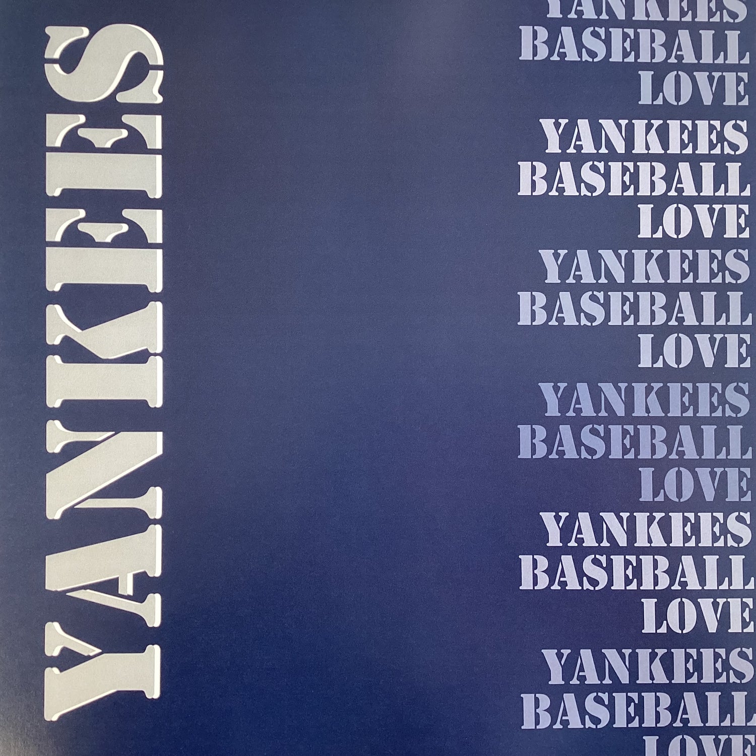 Scrapbooksrus YANKEES BASEBALL 12"X12" Scrapbook Paper Kit 12 Sheets