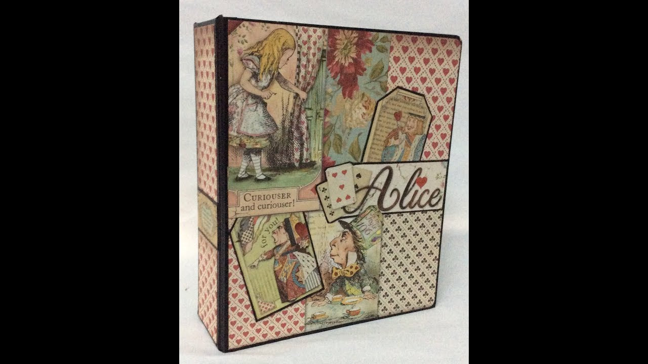 Stamperia ALICE IN WONDERLAND SBB584 12"X12" Scrapbook Paper Scrapbooksrus