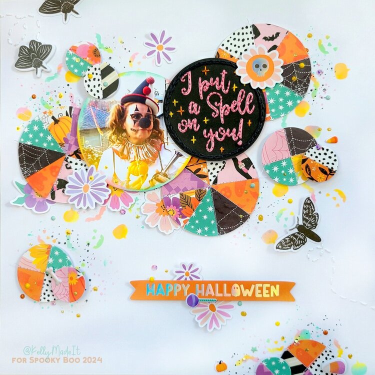 Paige Evans TRICKS & TREATS Puffy Stickers 60pc