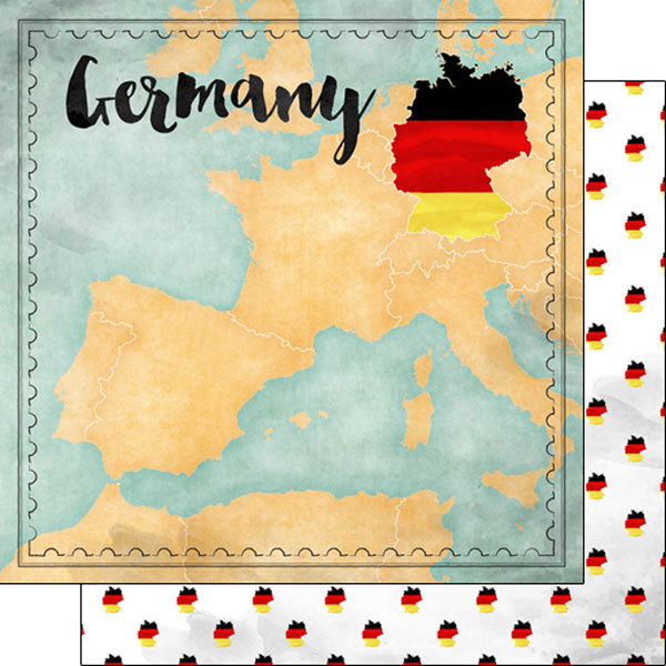 Scrapbooksrus GERMANY SIGHTS 12”X12” Scrapbook Kit