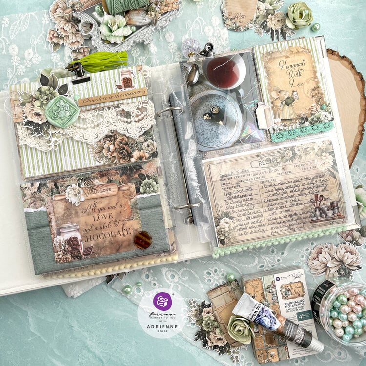Prima THE HOME BAKER Sticker Sheets