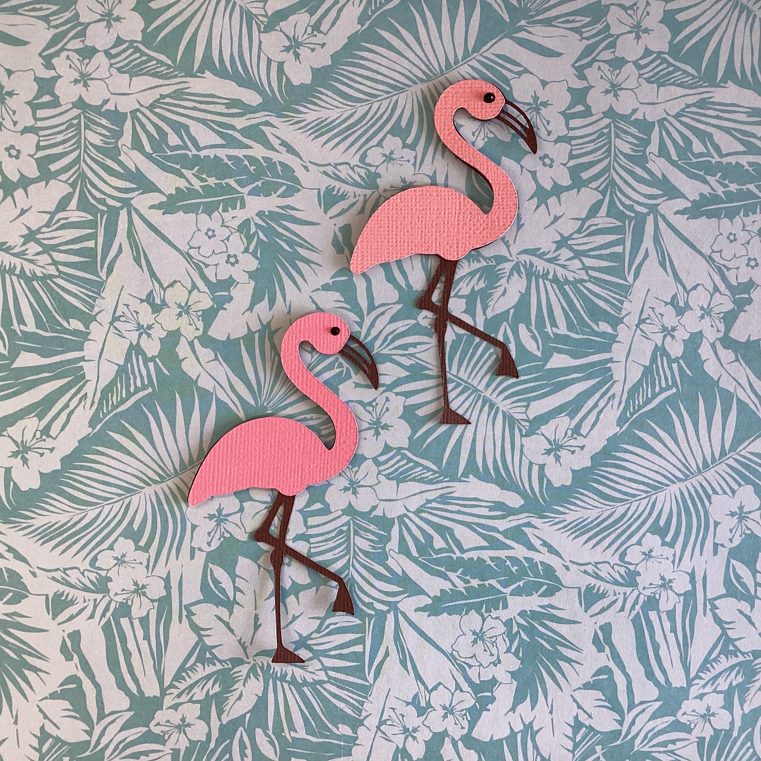 FLAMINGO Summer Scrapbook Die Cuts