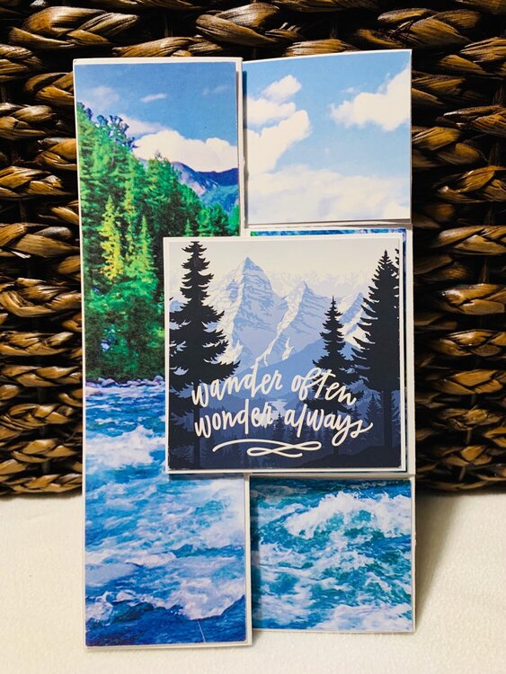 Reminisce SCENIC VIEW 12"X12" Scrapbook Kit 11pc