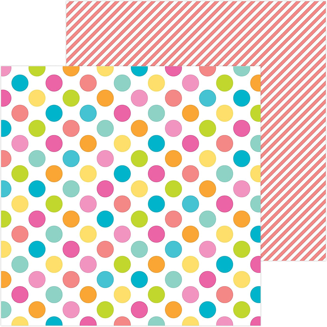 Doodlebug Sweet Summer BEACH BAG 12”X12” Scrapbook Paper