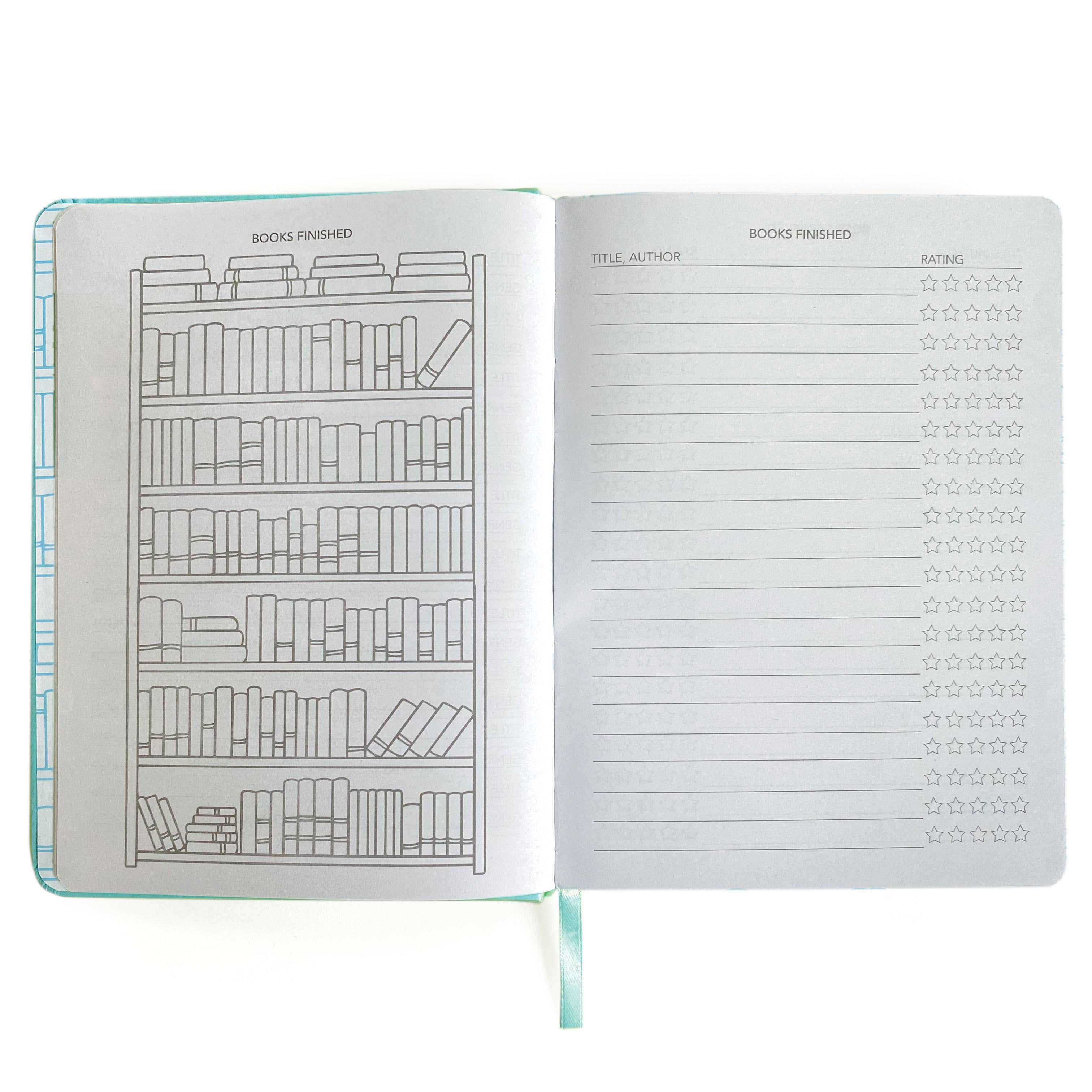 Paper House Literary Journal WELL READ BLUE Book Tracker