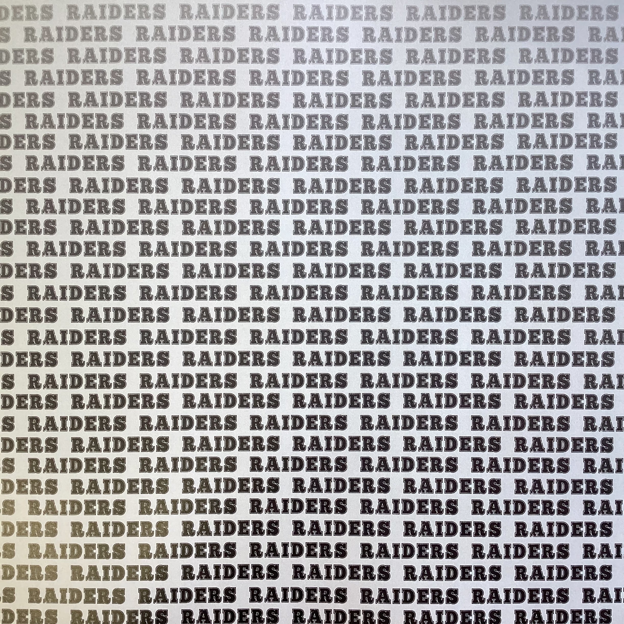 Scrapbooksrus RAIDERS FOOTBALL 12"X12" Scrapbook Paper Kit 12 Sheets