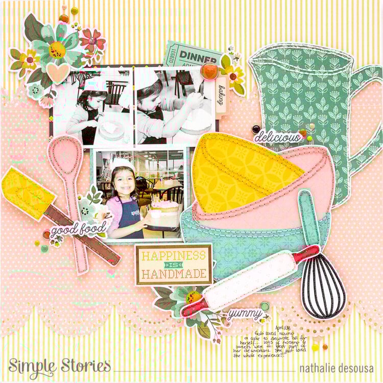 Simple Stories Textured Cardstock COLOR VIBE SPRING