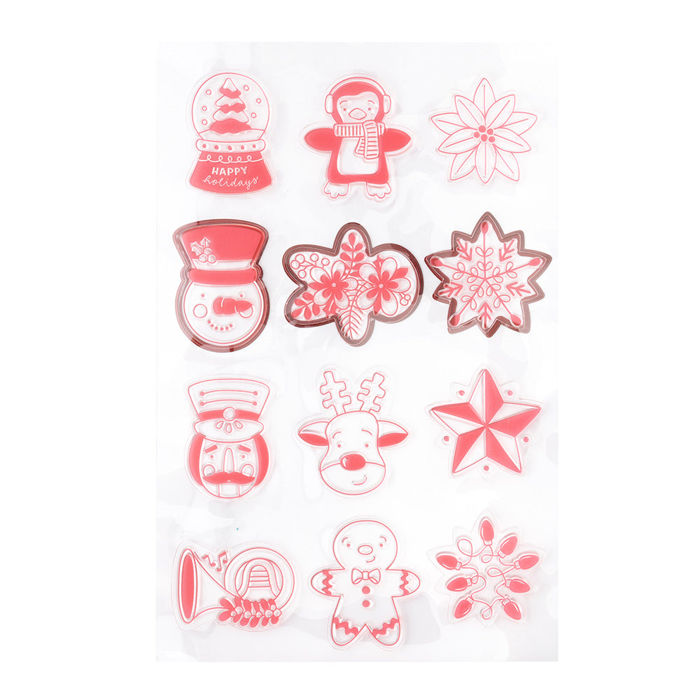 We R Makers CHRISTMAS Die & Stamp Shifters 45pc