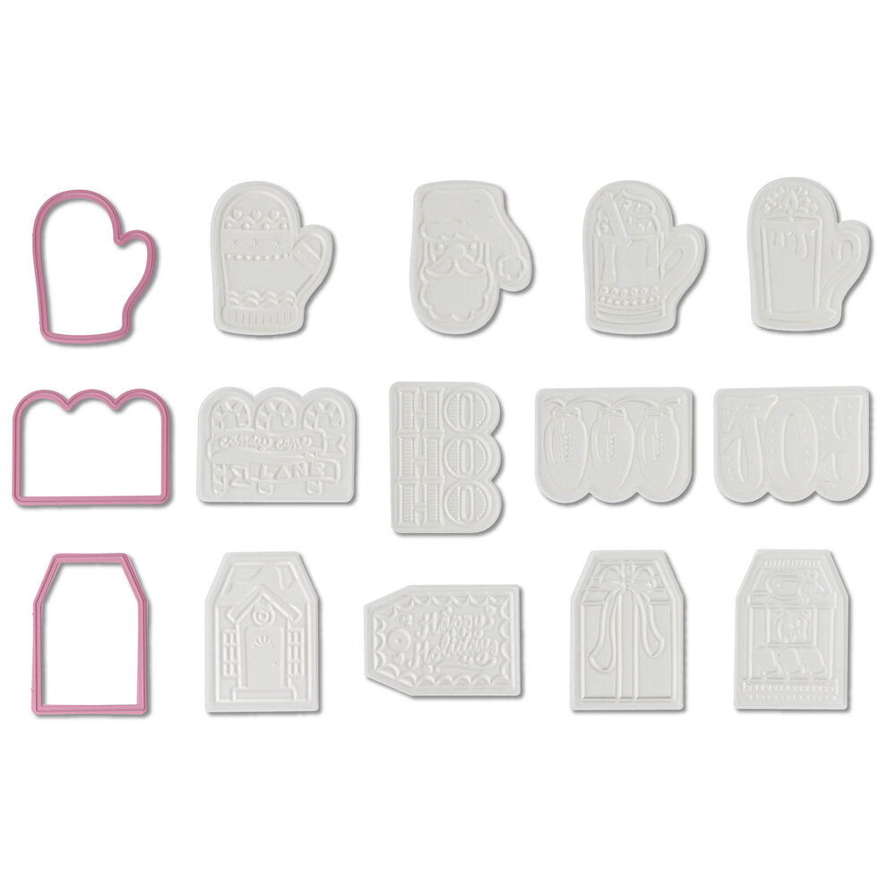 We R Makers CHRISTMAS Die & Stamp Shifters 45pc