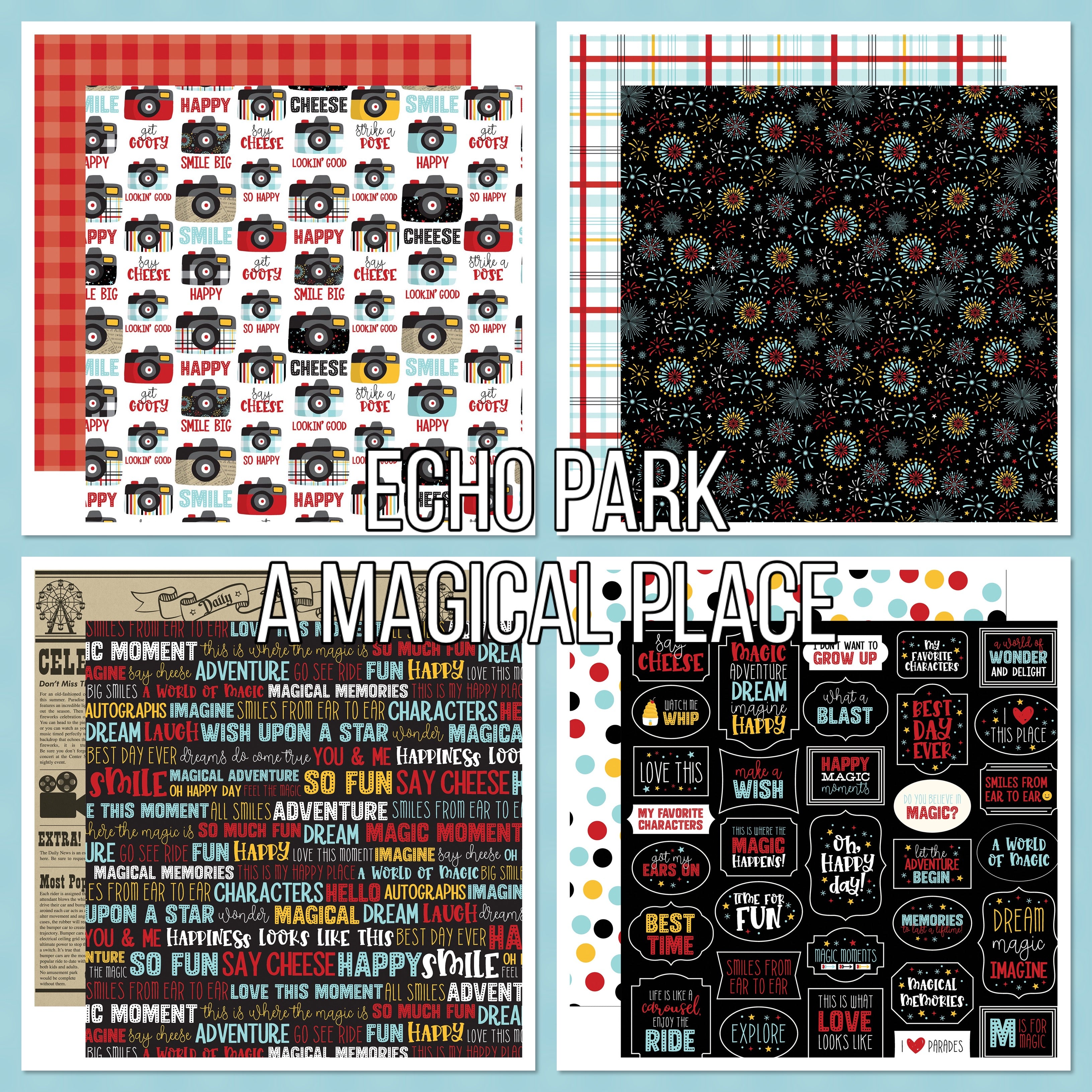 Echo Park A MAGICAL PLACE 12"X12" Scrapbook Paper