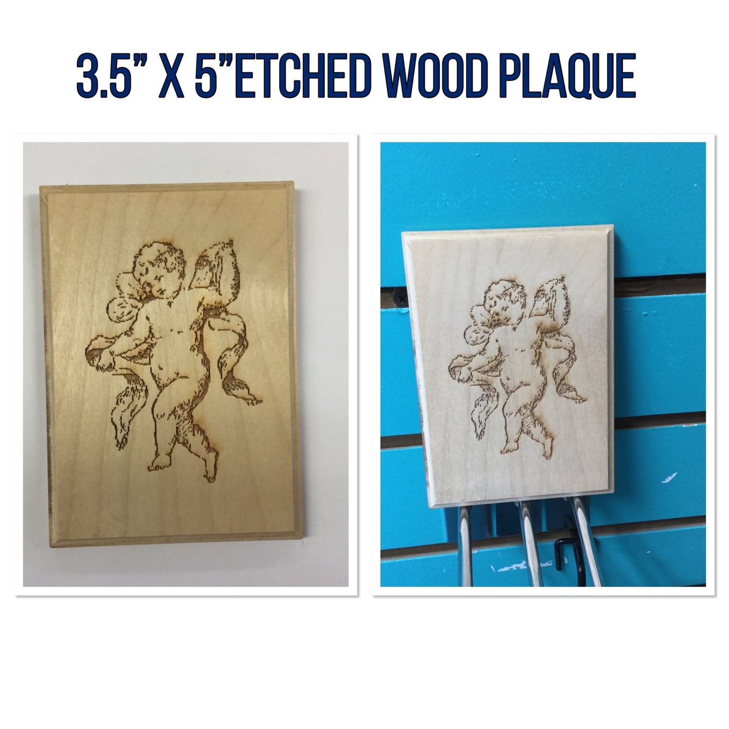 ETCHED WOOD PLAQUE Wall Art Sign Home Decor
