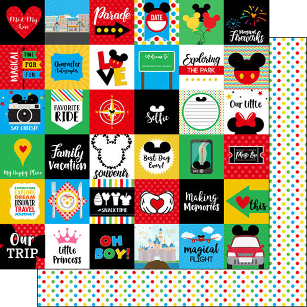 Magical CUTOUTS 12"X12" Scrapbook Paper