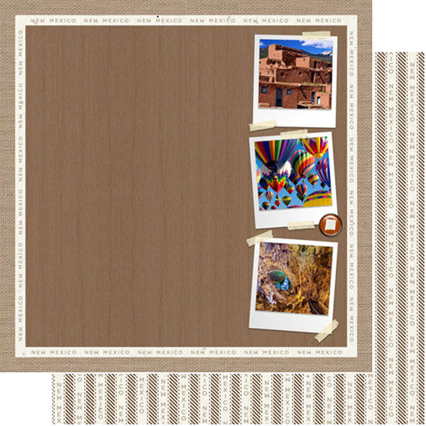 Scrapbooksrus NEW MEXICO 12”X12” Scrapbook Kit