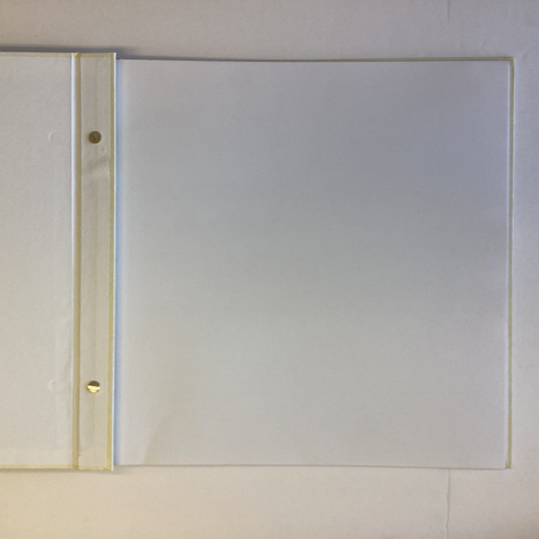 YELLOW MARBLE 12”X12” Scrapbook Album