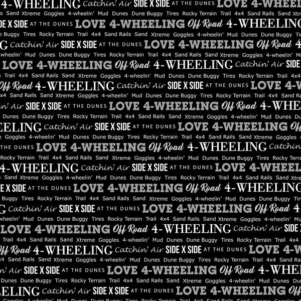 Life Is Better 4 WHEELING KIT 5pc Scrapbook Papers Stickers