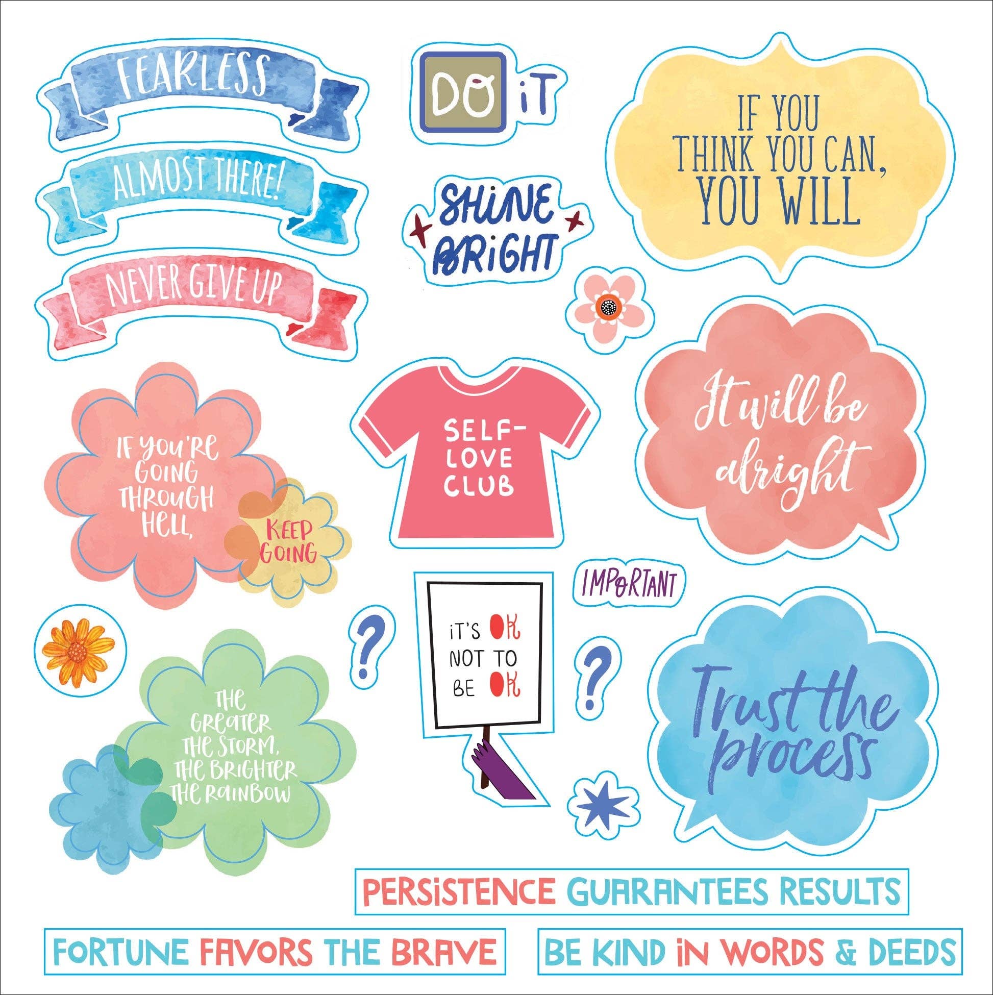 Peter Pauper WHATEVER YOU SAY! A Words and Phrases Sticker Book