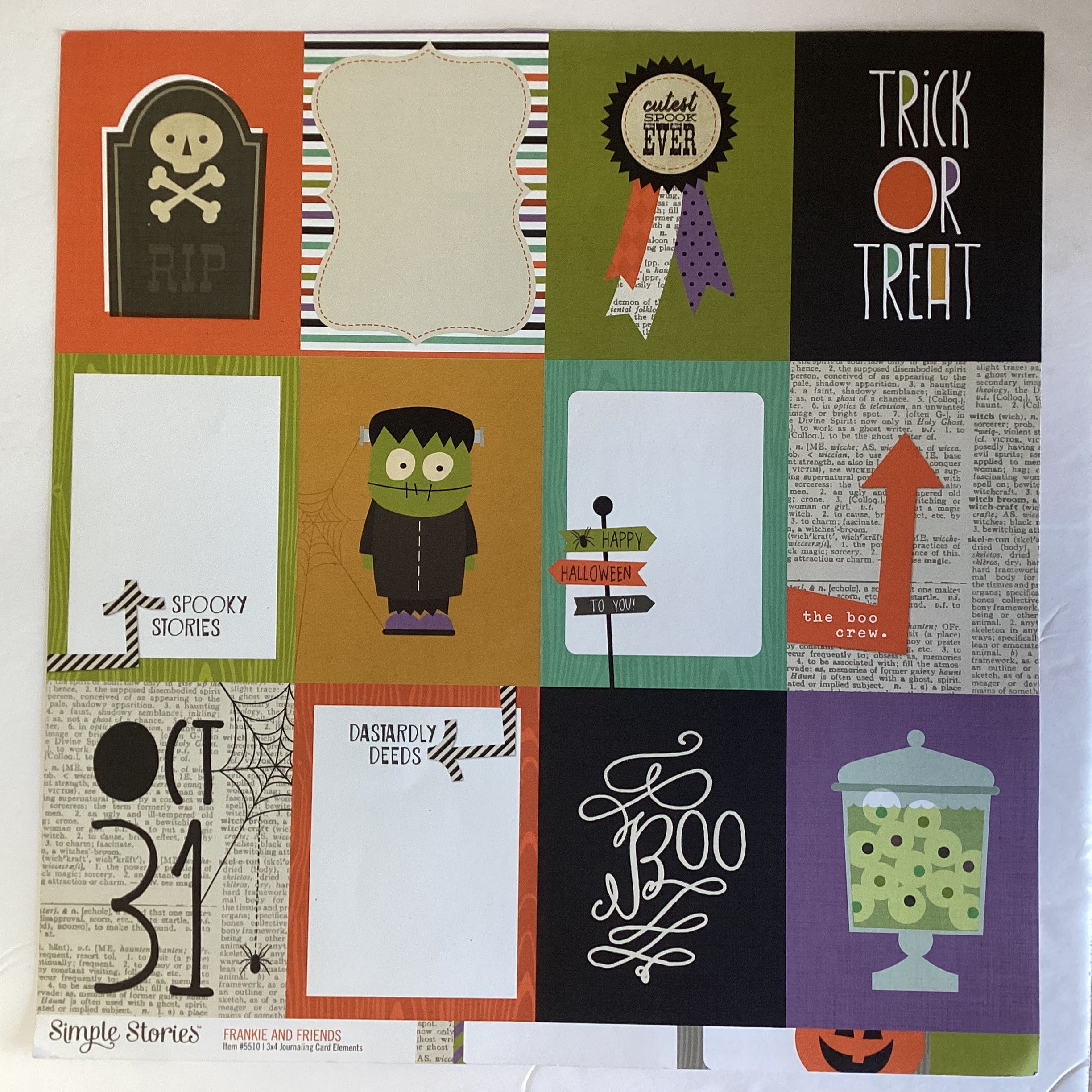 HALLOWEEN PAPER KIT