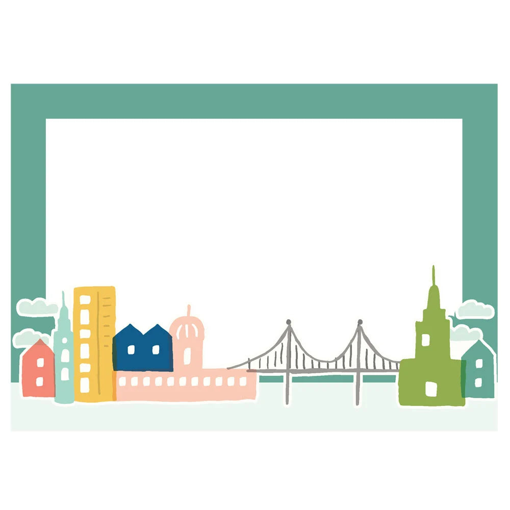 Simple Stories PACK YOUR BAGS Chipboard Frames 6pc