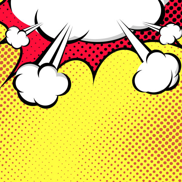 Scrapbook Customs COMIC BURST BOY DS 12X12 Scrapbook Paper
