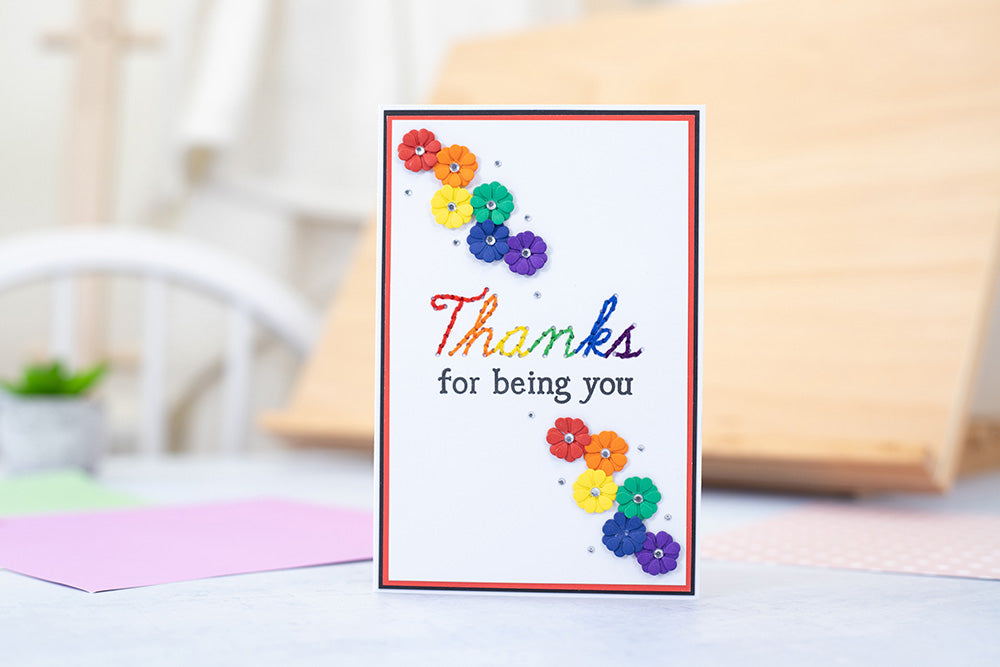 Crafters Companion Gemini RAINBOW EMBROIDERY Thread Pack