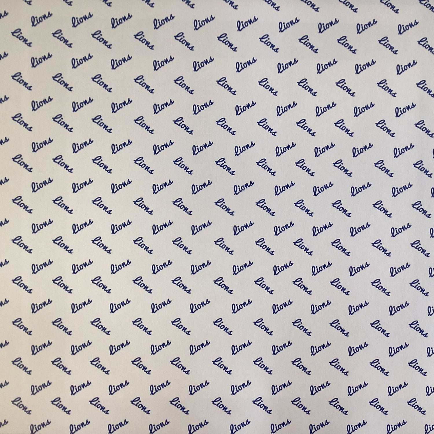 Scrapbooksrus LIONS FOOTBALL 12"X12" Scrapbook Paper Kit 12 Sheets