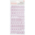Thickers Pebbles COOL GIRL Alpha Foam Letter Stickers