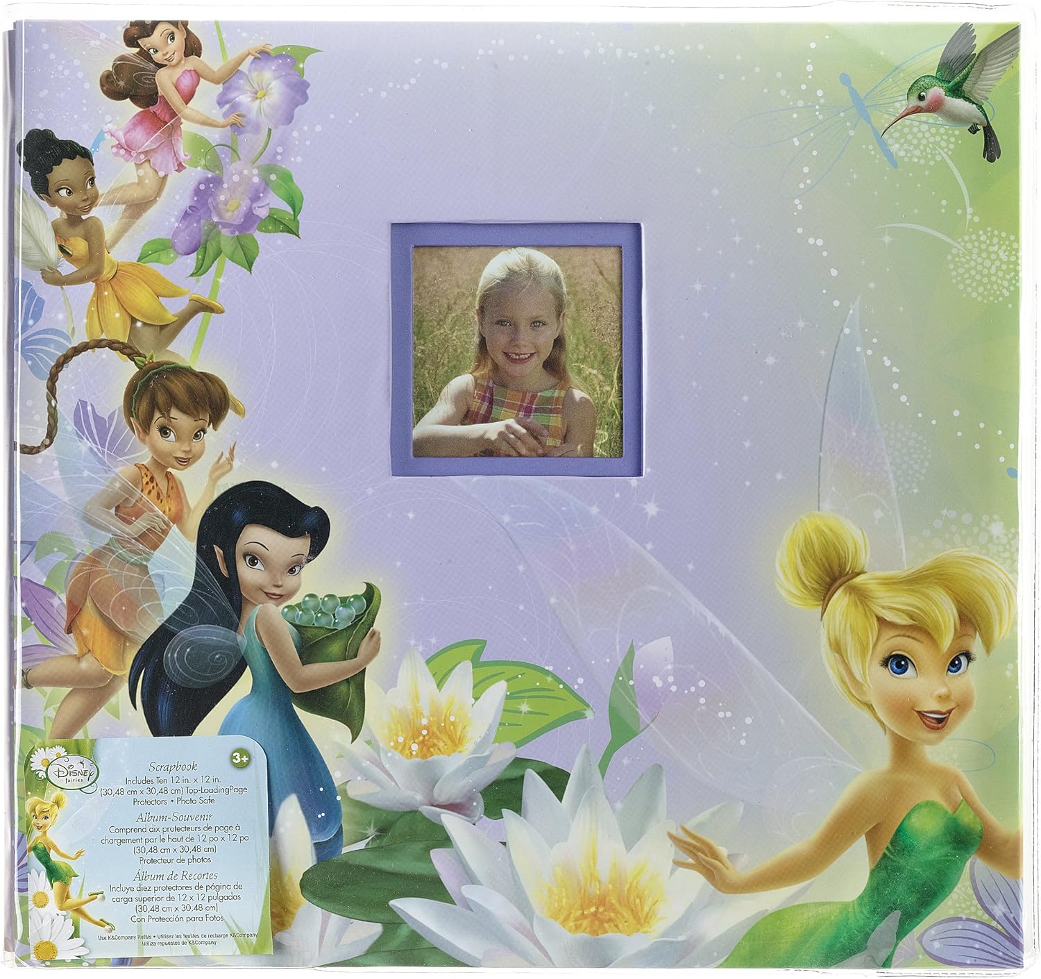 Ek Success Disney Fairies TINKERBELL 12”X12” Scrapbook Kit