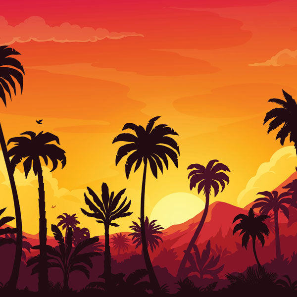 Scrapbook Customs DARK TROPICAL FLORAL 12”X12” Paper Pack