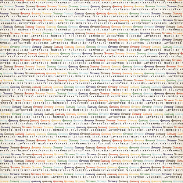 Scrapbooksrus GERMANY SIGHTS 12”X12” Scrapbook Kit