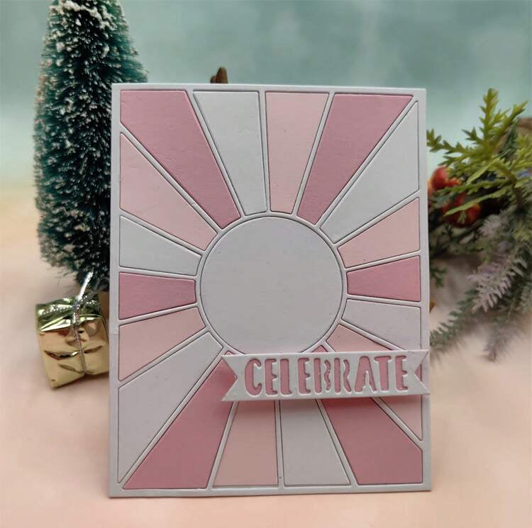 Metal Craft Cutting SUNRAY Background Die 1pc