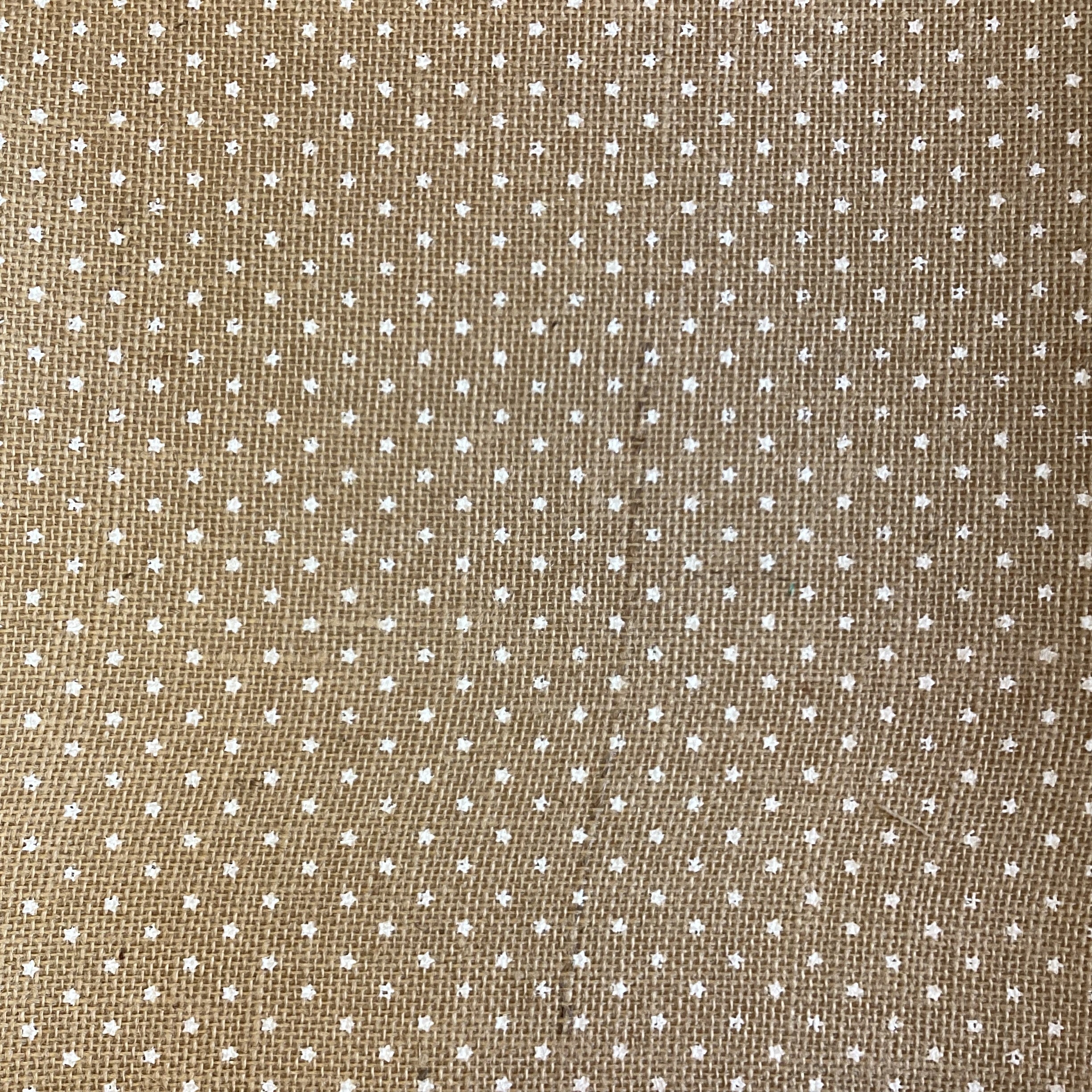 DCWV PRINTED BURLAP 12”x12” Real Burlap Fabric