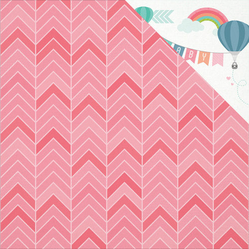 Kaisercraft Little One RUBY 12"X12" Baby Scrapbook Paper
